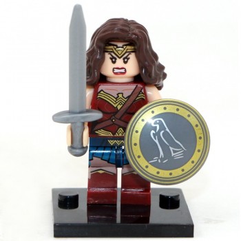 Single DC Luthor Superman Electric Red Legoingly Wonder Woman Super Heroes Super Girl Building Blocks Toys for Children Gift