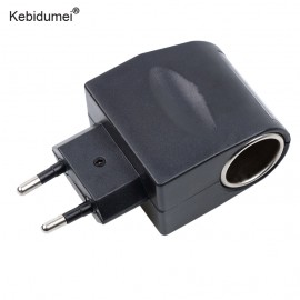 Kebidumei Car Charger 110V-220V AC to 12V DC EU US Plug Auto Car Power Adapter Converter Household Car Cigarette Lighter Socket