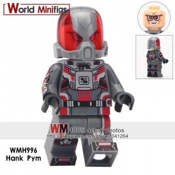 Single Sale Super Heroes Avengers 4 Endgame Captain Marvel Carol Danvers Ronan Accuser Spider-Ham Building Blocks Kids Gifts