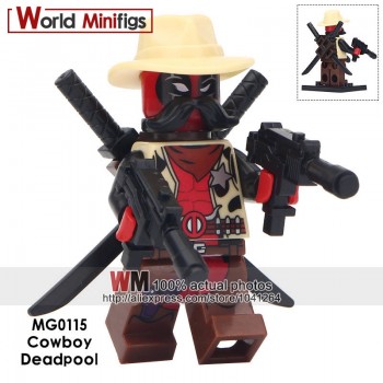 Single Sale Super Heroes Avengers 4 Endgame Captain Marvel Carol Danvers Ronan Accuser Spider-Ham Building Blocks Kids Gifts