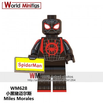 Single Sale Super Heroes Avengers 4 Endgame Captain Marvel Carol Danvers Ronan Accuser Spider-Ham Building Blocks Kids Gifts