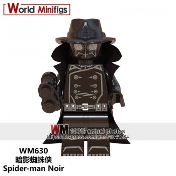 Single Sale Super Heroes Avengers 4 Endgame Captain Marvel Carol Danvers Ronan Accuser Spider-Ham Building Blocks Kids Gifts