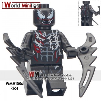 Single Sale Super Heroes Avengers 4 Endgame Captain Marvel Carol Danvers Ronan Accuser Spider-Ham Building Blocks Kids Gifts