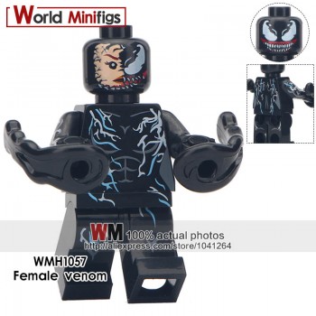 Single Sale Super Heroes Avengers 4 Endgame Captain Marvel Carol Danvers Ronan Accuser Spider-Ham Building Blocks Kids Gifts