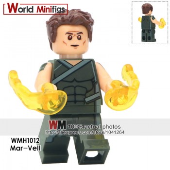Single Sale Super Heroes Avengers 4 Endgame Captain Marvel Carol Danvers Ronan Accuser Spider-Ham Building Blocks Kids Gifts