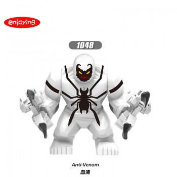 Big Size Marvel Venom Hulk Figures Riot Carnage Obsidian Green Lantern Building Blocks Toy Compatible with Legoing For Children
