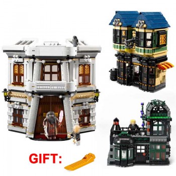 2019 Legoinglys Harry Potter Movie Hogwarts 75954 75952 75953 Great Hall Castle Model Building Blocks 11007 Educational Toys
