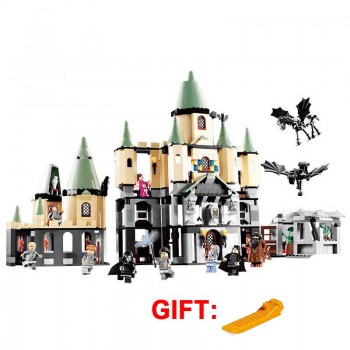 2019 Legoinglys Harry Potter Movie Hogwarts 75954 75952 75953 Great Hall Castle Model Building Blocks 11007 Educational Toys