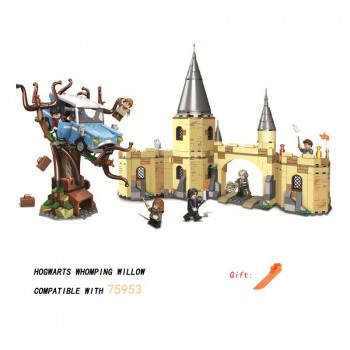 2019 Legoinglys Harry Potter Movie Hogwarts 75954 75952 75953 Great Hall Castle Model Building Blocks 11007 Educational Toys