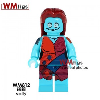 Single Coco Anime Legoingly Movie Figures Miguel Skeleton with Guitar Skull Ghost Model Building Blocks Toys for Children Gifts