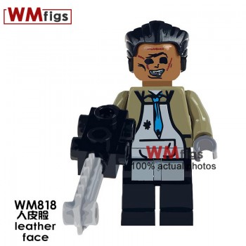 Single Coco Anime Legoingly Movie Figures Miguel Skeleton with Guitar Skull Ghost Model Building Blocks Toys for Children Gifts