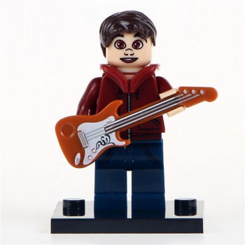Single Coco Anime Legoingly Movie Figures Miguel Skeleton with Guitar Skull Ghost Model Building Blocks Toys for Children Gifts