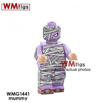 Single Coco Anime Legoingly Movie Figures Miguel Skeleton with Guitar Skull Ghost Model Building Blocks Toys for Children Gifts