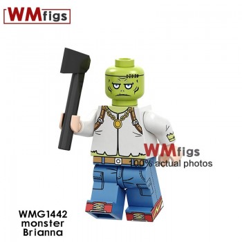 Single Coco Anime Legoingly Movie Figures Miguel Skeleton with Guitar Skull Ghost Model Building Blocks Toys for Children Gifts