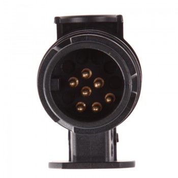 100% New High Quality 13P to 7P Trailer Connector Adapter Plug For European Standard Trailers Commercial Vehicles Semi-Trailer