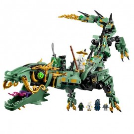 592pcs Ninja Legoings Ninjagoed Flying Mecha Dragon Building Blocks Bricks Toys Model Ninja Action Figures Toys Gifts