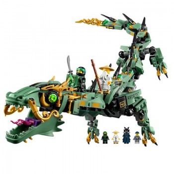 592pcs Ninja Legoings Ninjagoed Flying Mecha Dragon Building Blocks Bricks Toys Model Ninja Action Figures Toys Gifts