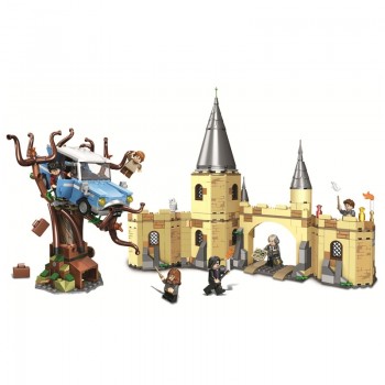 Harri Hogwarts Potter Great Hall Express Castle Building Blocks Bricks DIY Toys for children Gifts Compatible legoINGly 75954
