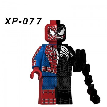 Anime Super Hero Building Block Character Action Venom Black Dwarf Hulk Figures Legoingly Toys For Children Kids Gift Brinquedos