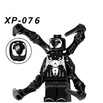 Anime Super Hero Building Block Character Action Venom Black Dwarf Hulk Figures Legoingly Toys For Children Kids Gift Brinquedos