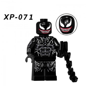 Anime Super Hero Building Block Character Action Venom Black Dwarf Hulk Figures Legoingly Toys For Children Kids Gift Brinquedos