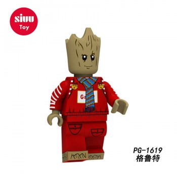 Buzz Lightyear Grinch legoing Shark man Unicorn figures Building Block Brick Toy Story Kids Educational Toys for Children YF30