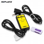 Car Adapter Auto Audio MP3 Player USB AUX 3.5mm Interface Cable MP3/WMA Decoder Vehicle Audio Virtual CD Changer for Mazda 3 6
