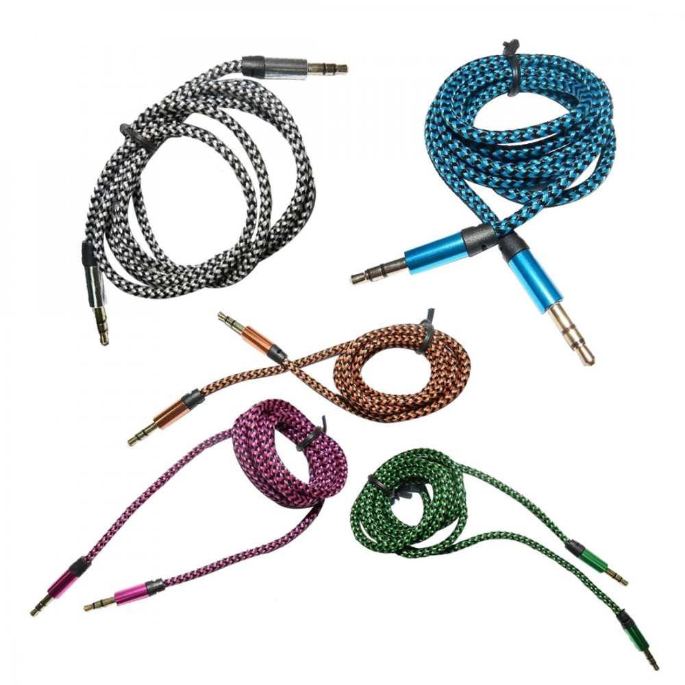 Aux Stereo 3.5MM 1 M Car Male to M AUX AUXILIARY Sound Stereo Audio Data Cable MP3
