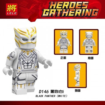 Single Marvel Legoings Building Blocks Black Panther Eric Killmonger Shuri Okoye Bricks Toys for Children Christmas Gifts