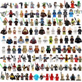 Legoing Star Wars Master Yoda Han Solo Darth Vader Padme Luke Skywalker Rey Leia Compatible Legoings Starwars Figure Toy For Kid