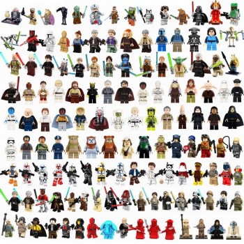 Legoing Star Wars Master Yoda Han Solo Darth Vader Padme Luke Skywalker Rey Leia Compatible Legoings Starwars Figure Toy For Kid