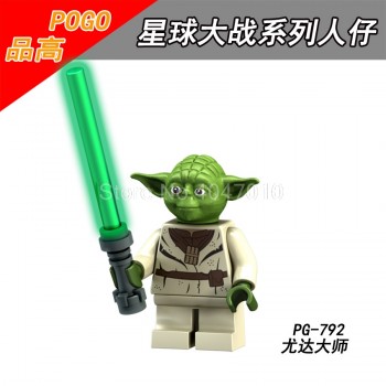 Legoing Star Wars Master Yoda Han Solo Darth Vader Padme Luke Skywalker Rey Leia Compatible Legoings Starwars Figure Toy For Kid