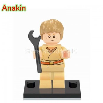 Legoing Star Wars Master Yoda Han Solo Darth Vader Padme Luke Skywalker Rey Leia Compatible Legoings Starwars Figure Toy For Kid