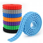 1.6x92cm dots base plate Plastic Baseplate Nimuno Loops for Figures DIY Base Plate Building Blocks Good Toy For Children legoing