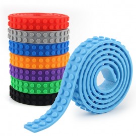 1.6x92cm dots base plate Plastic Baseplate Nimuno Loops for Figures DIY Base Plate Building Blocks Good Toy For Children legoing
