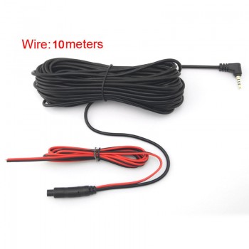 1pc 10meters 2.5mm TRRS Jack Connector To 4Pin Video Extension Cable For Truck/Van Car DVR Camera Backup Camera