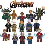 Super Heroes Marvel Figures Captain American Ant-Man Spiderman Iron Man LEGOINGLYS Building Blocks Mini Bricks Children ToysYF30