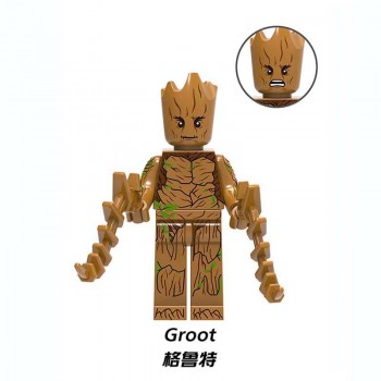Super Heroes Marvel Figures Captain American Ant-Man Spiderman Iron Man LEGOINGLYS Building Blocks Mini Bricks Children ToysYF30