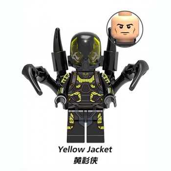 Super Heroes Marvel Figures Captain American Ant-Man Spiderman Iron Man LEGOINGLYS Building Blocks Mini Bricks Children ToysYF30