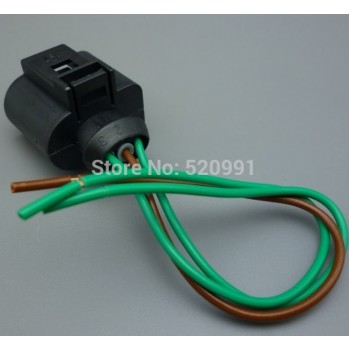 shhworldsea 1pcs 3pin 1.5mm for  Audi A4 A6 AVK 3.0 1J0973703 Camshaft Cam Sensor Pigtail Plug Connector 1J0 973 703