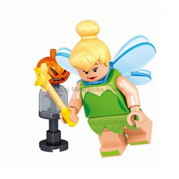 Cartoon Minnie Donald Duck Daisy Tinker Bell unikitty Pony Building Blocks Toys for Children Compatible for Legoing Figures