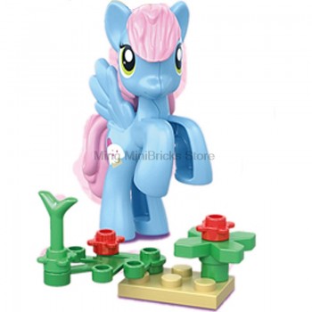 Cartoon Minnie Donald Duck Daisy Tinker Bell unikitty Pony Building Blocks Toys for Children Compatible for Legoing Figures