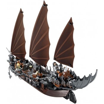 Legoing 79008 Genuine The lord of rings Series The Ghost Pirate Ship Set Building Block Brick Toys Qunlong