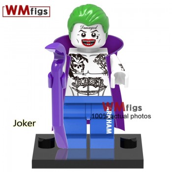 Single DC Super Hero Atom Rick Flag Legoings Supergirl Huntress Emiko Queen Justice League Figure Buidling Blocks Toys for Kids