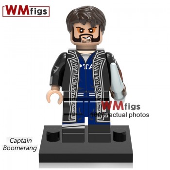 Single DC Super Hero Atom Rick Flag Legoings Supergirl Huntress Emiko Queen Justice League Figure Buidling Blocks Toys for Kids