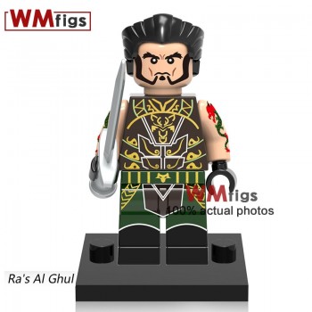 Single DC Super Hero Atom Rick Flag Legoings Supergirl Huntress Emiko Queen Justice League Figure Buidling Blocks Toys for Kids