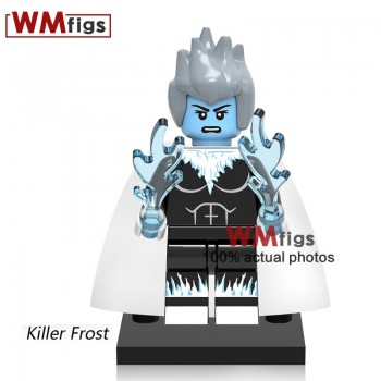 Single DC Super Hero Atom Rick Flag Legoings Supergirl Huntress Emiko Queen Justice League Figure Buidling Blocks Toys for Kids