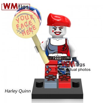 Single DC Super Hero Atom Rick Flag Legoings Supergirl Huntress Emiko Queen Justice League Figure Buidling Blocks Toys for Kids