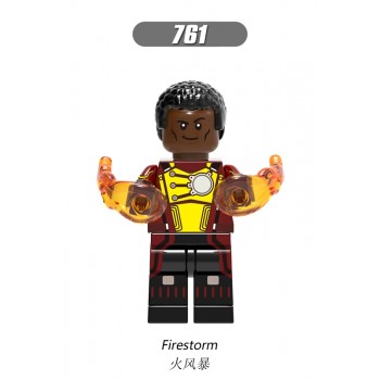 Single DC Super Hero Atom Rick Flag Legoings Supergirl Huntress Emiko Queen Justice League Figure Buidling Blocks Toys for Kids