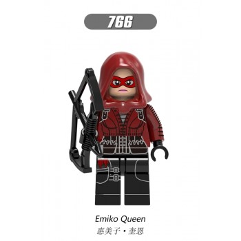 Single DC Super Hero Atom Rick Flag Legoings Supergirl Huntress Emiko Queen Justice League Figure Buidling Blocks Toys for Kids